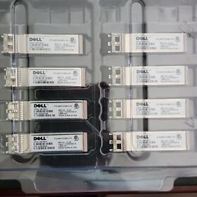 Ftlx8571d3bcl-fc Dell Owtrd1 Fiber Module Lot Of 8 Modules