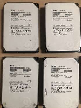 Hus726060als640 Hgst 0f18370 P/n 6tb Sas 6.0gb/s Hard Drive Tested 100% Health
