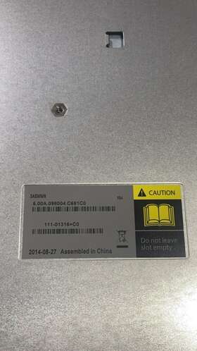 111-01316 Netapp Controller Module For Fas2520 - C0