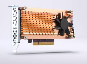 Qm2-2p-384 Qnap Expansion Card Dual M.2 22110/2280 Nvme Ssd Slot