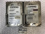 2X Compaq 3.5" 72.8 Gb Wide Ultra 320 Scsi Hard Drive MAN3735MC 233806-004. Fixed Price $32.63.