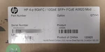 New Hp 5820 4-PORT 8/4/2 Gbps Fcoe 10GBE Sfp+ Module JC530A. Fixed Price $300.00.