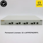 Hpe Aruba 3600 (rw) JW726A Wireless Controller Unrestricted Lic 32(AP/PEFNG/RFP). Fixed Price $362.45.