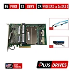 12 Gb/s Sas Raid Controller PCIE3 X8 W/ Cache 4GB Module + Cables & Bbu. Fixed Price $16.99.