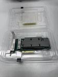 Dell Qlogic Fastlinq QL41164HFRJ Quad Port Pci-e 10GBE Ethernet Adapter 33M0K. Fixed Price $19.95.