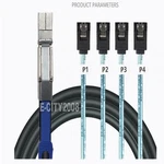 3.3FT 1M Mini Sas Hd SFF-8644 To Sata Serial External Adapter Cable 6.00 Gb/s. Fixed Price $22.32.