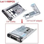 Hybrid Drive Caddy 3.5" Tray F238F + 2.5 Adapter 9W8C4 Dell R730XD T630 Lot. Fixed Price $650.00.