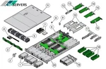 Dell Intel 82756 Quad Port 1GBE M-series Blades Ethernet Adapter 0T280R. Fixed Price $31.43.