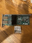 Netapp 110-J9596RC+A3 111-01036+A1 Quad Port Fibre Channel Pci-e Adapter Card. Fixed Price $49.99.