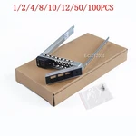 Lot 2.5" Sas Hdd Tray Caddy For Dell G14 R740XD R940 R640 R440 C6420 R7415. Fixed Price $636.69.