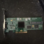 Lsi Logic SAS3442E-R Pci Express Sata Controller Card 3GB/S Per Port. Fixed Price $24.99.