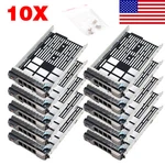 10PCS 3.5" Sas Drive Tray Caddy For Dell Powervault MD1200 MD1400 MD3200 MD3400. Fixed Price $71.50.