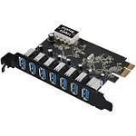Siig Usb 3.0 7-PORT External Pcie Host Adapter Supports Uasp (LB-US0514-S1). Fixed Price $62.93.