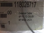 Emc 9 Pin Async Sps To Comm Cable - 118028717 Original. Fixed Price $1250.00.
