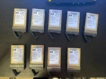 Hp 146GB 10K Sas 2.5 Sff Hard Drive W/ Caddy 507119-002 EG0146FAWHV. Fixed Price $6.00.