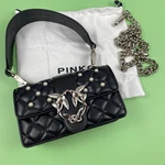 Pinko Love Crossbody Shoulder Bag 2WAY Leather. Fixed Price $129.90.