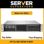 Hp Proliant DL380 G9 Server 2X E5-2697 V4 = 36 Cores P440 64GB Ram 4X 600GB Sas. Fixed Price $925.99.