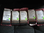 Lot Of Hp MBC2073RC 459889-002 72GB 15K Rpm 2.5" Sas Hard Drive &caddy + 10K. Fixed Price $30.80.