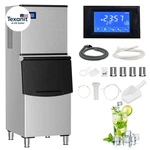 Commercial Ice Maker Machine 500LBS/DAY With Filter, 250LBS Storage Bin, Secop. Fixed Price $1974.86.