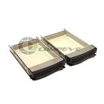 Lot Of 2 Supermicro 3.5" Black Hdd Tray Caddy Sata Sas Hot Swap 05-01-815105-XXA. Fixed Price $16.89.
