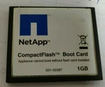 3X Netapp 501-00387 NACF1GM1BU-B11-387 1GB Compact Flash Boot Cards. Fixed Price $29.95.