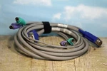 Hpe Compaq Kvm Cable 6' PS/2 Vga Mouse Keyboard Color Male 224386-002 192325-001. Fixed Price $24.99.