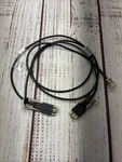 Lot Of 038-003-085 Oem Dell Emc Micro DB9 RJ12 Sps Serial Cable (65-6) B4. Fixed Price $21.63.