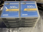 (8 Pack) Dell RD1000 500GB Hard Drive Data Cartridge. Fixed Price $225.00.