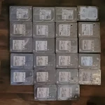 Bulk Lot Of 22 Mixed 3.5" Hard Drives - 25.5TB Hitachi, Dell, Seagate, Sunoracle. Fixed Price $180.00.