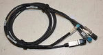 Emc 2M MINI-HDX4 To MINI-SASX4 Cable 038-003-810 For VNX5400 VNX5700 VNX7500. Fixed Price $55.00.