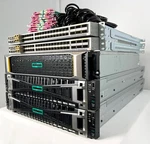 Hpe DL380 GEN11 24CORES 16GB Dual Port Fc 128GB Ram & Msa 2060 23TB Ssd Solution. Fixed Price $117991.90.