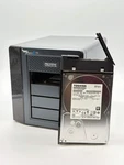 Promise PEGASUS2 R4 8TB (4X2TB) 4-BAY Raid Enclosure Power Fault / Shuts Off. Fixed Price $109.99.