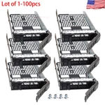 Lot Dell 3.5"LFF Sata Sas Drive Tray R730XD R530 R630 0KG1CH W/screws. Fixed Price $357.00.