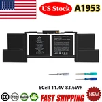 A1953 Battery For Apple Macbook Pro Inch A1990 Mid 2018 2019 Emc 3215 3359. Fixed Price $32.99.