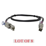 Dell 0YJXMR 2M Mini Sas SFF-8088 SFF-8644 Storage External Cable Lot. Fixed Price $119.99.