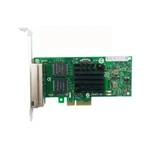Intel E1G44HTBLK I340-T4 Gigabit Ethernet Quad-port Pci-express Server Adapter. Fixed Price $108.00.