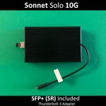 Sonnet SOLO10G Sfp+ -thunderbolt 3 Adapter With Short-range. Fixed Price $185.00.