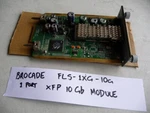Au Seller Brocade FLS-1XG-10G Gigabit Module Out Of LS624 Switch Tested. Fixed Price $42.01.