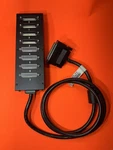 Sun 370-4069 Nebs Level 8-PORT I/o Panel & 78-PIN Cable, X1001A, Clean. Fixed Price $100.00.