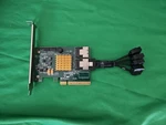 Highpoint Rocketraid 2720SGL 8-PORT Sas 6GB/S Pcie 2.0 X8 Hba W/cables. Fixed Price $39.99.