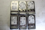 Lot OF*6 Dell Sas Hdd 300GB Dpn: Cwhnn, H8DVC, C975M With Cases. Fixed Price $150.00.